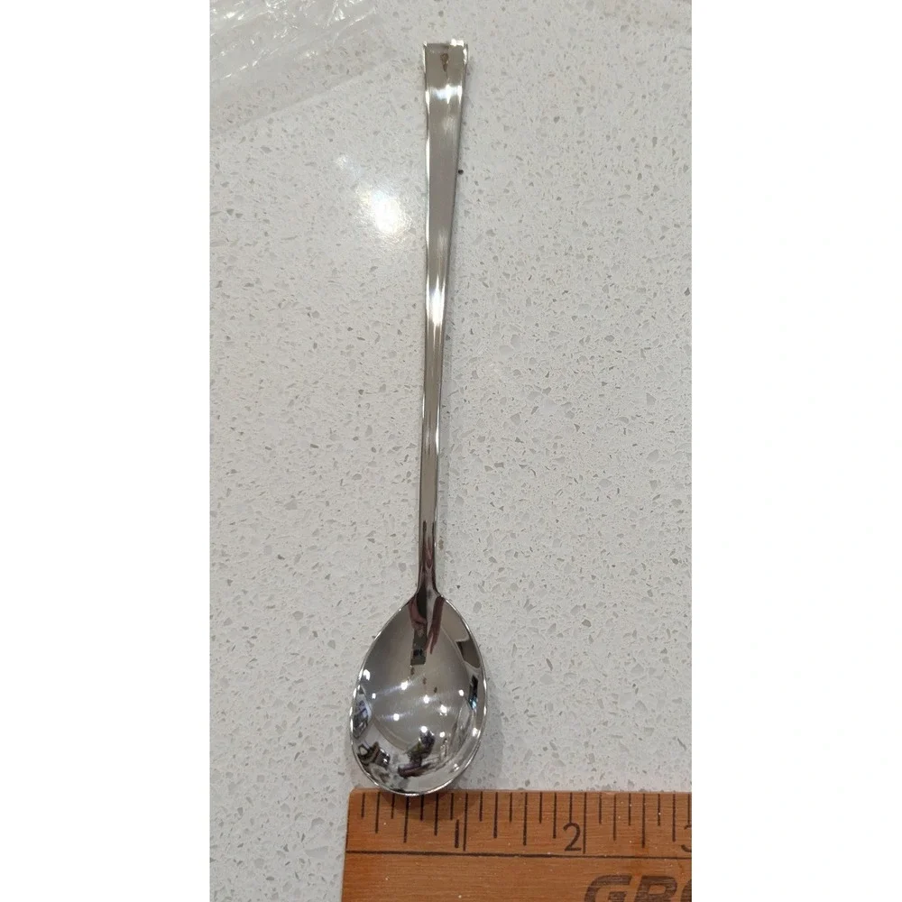 Arcoroc Iced Tea Spoons 18/10 Stainless Steel Silver 7.5